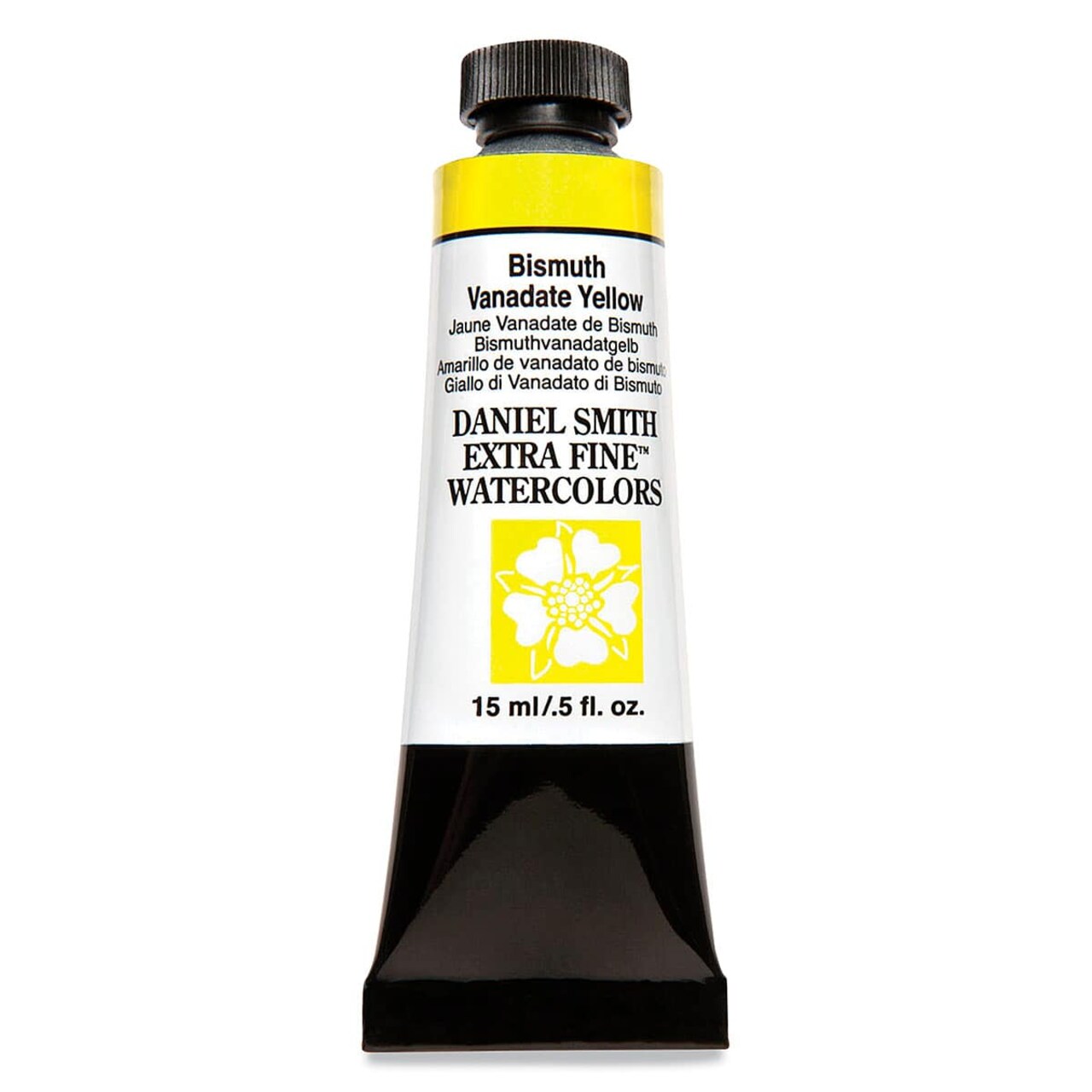 Daniel Smith Extra Fine Watercolor - Bismuth Vandate Yellow, 15 ml Tube